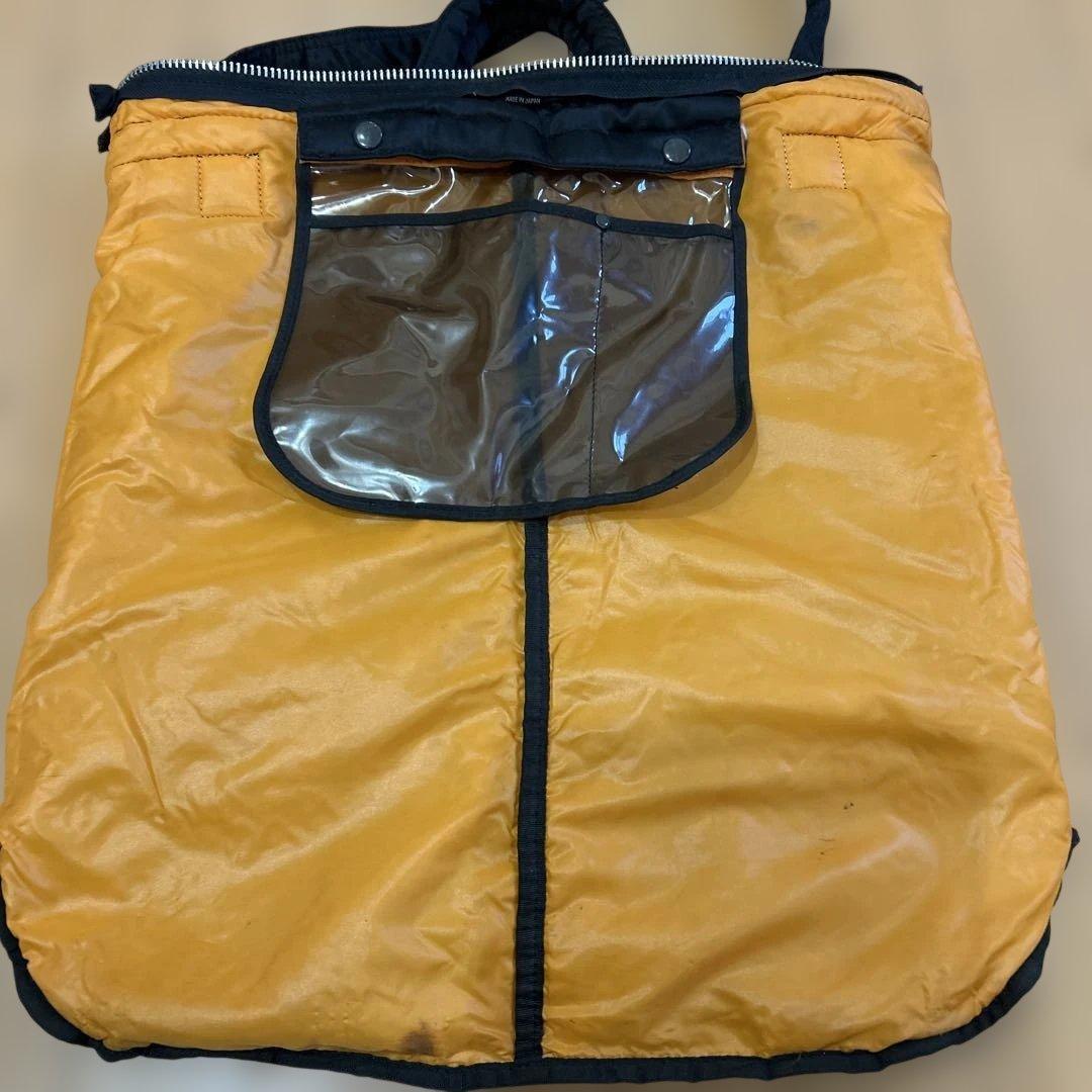 PORTER ブラック　ナイロンショルダーバッグ