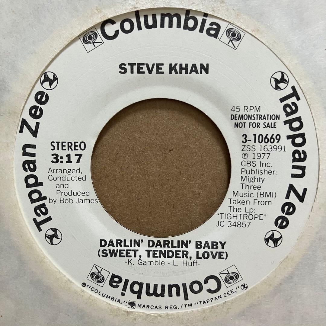 【7インチ】ファンキーメソディスト元ネタ！Steve Khan / Darlin