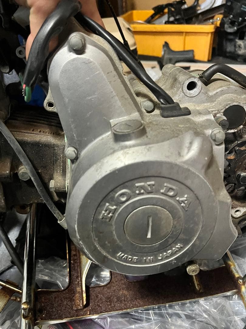 発送可能　スーパーカブカスタム50 エンジン　16134キロ実働外し　C50E