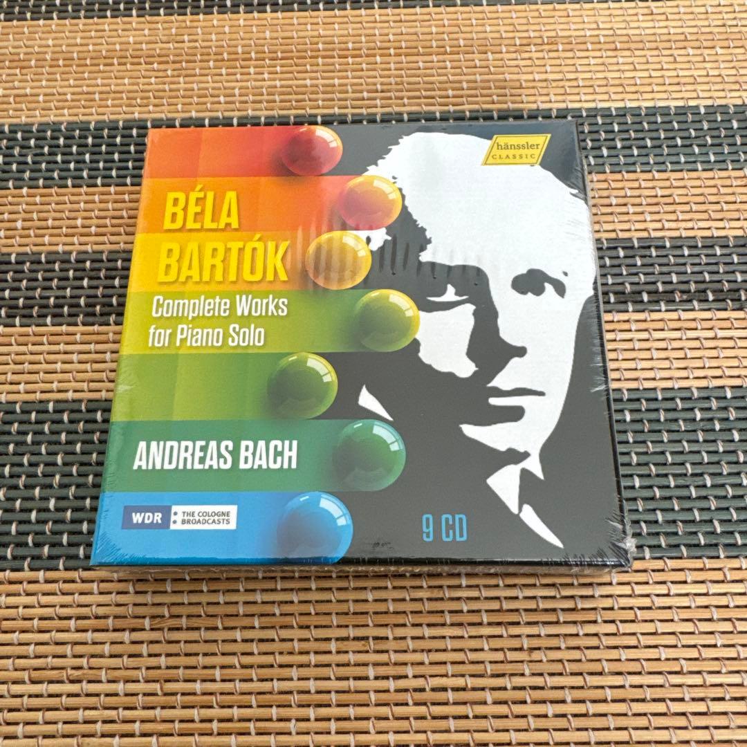 アンドレアス・バッハ　バルトーク: ピアノ独奏全作品 9CD