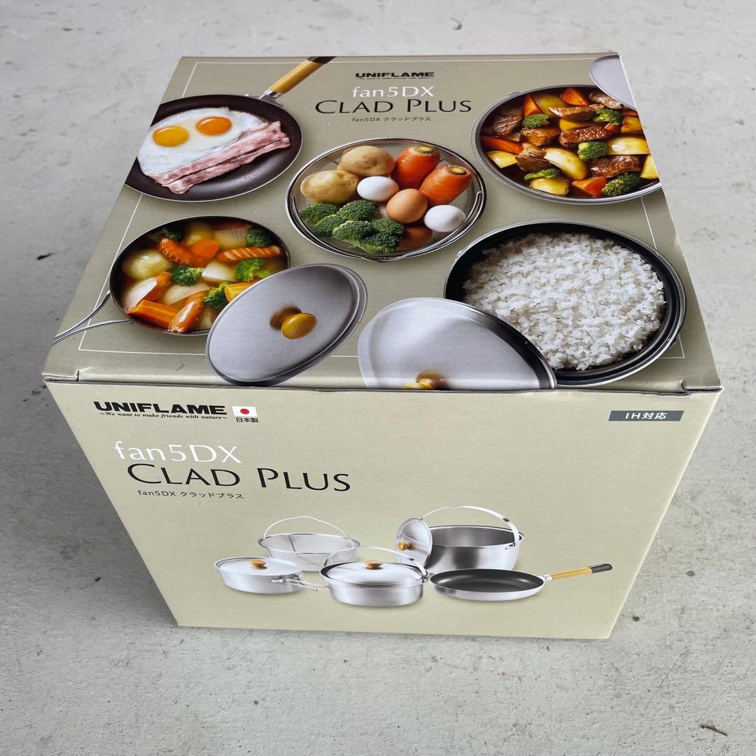 未使用 ユニフレーム fan5DX クラッドプラス IH対応 フライパン
