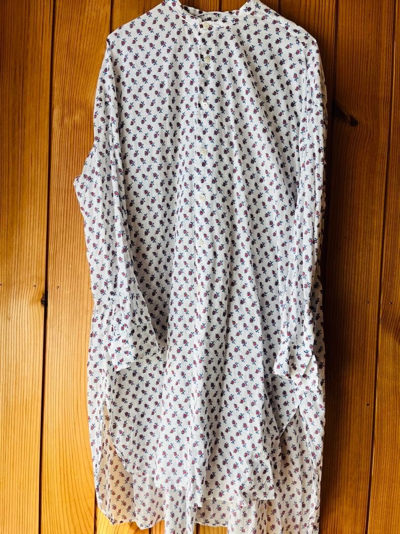 オールドマンズテーラー キャンディフラワーロングシャツ