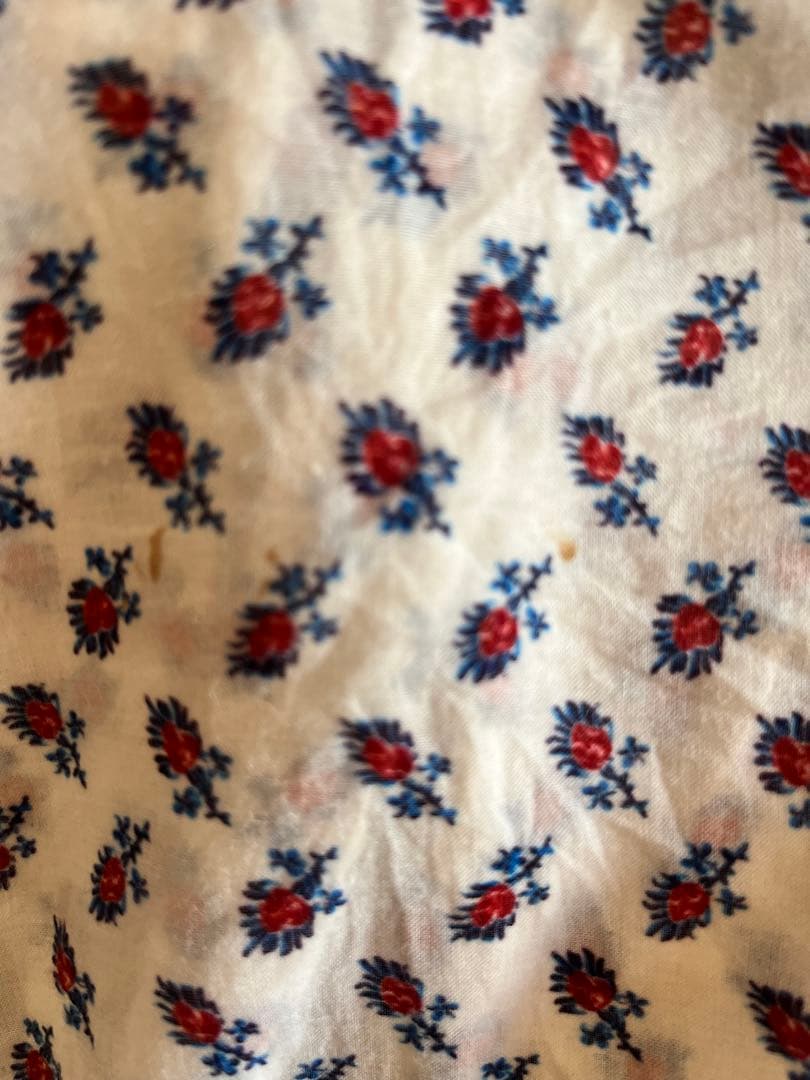 オールドマンズテーラー キャンディフラワーロングシャツ