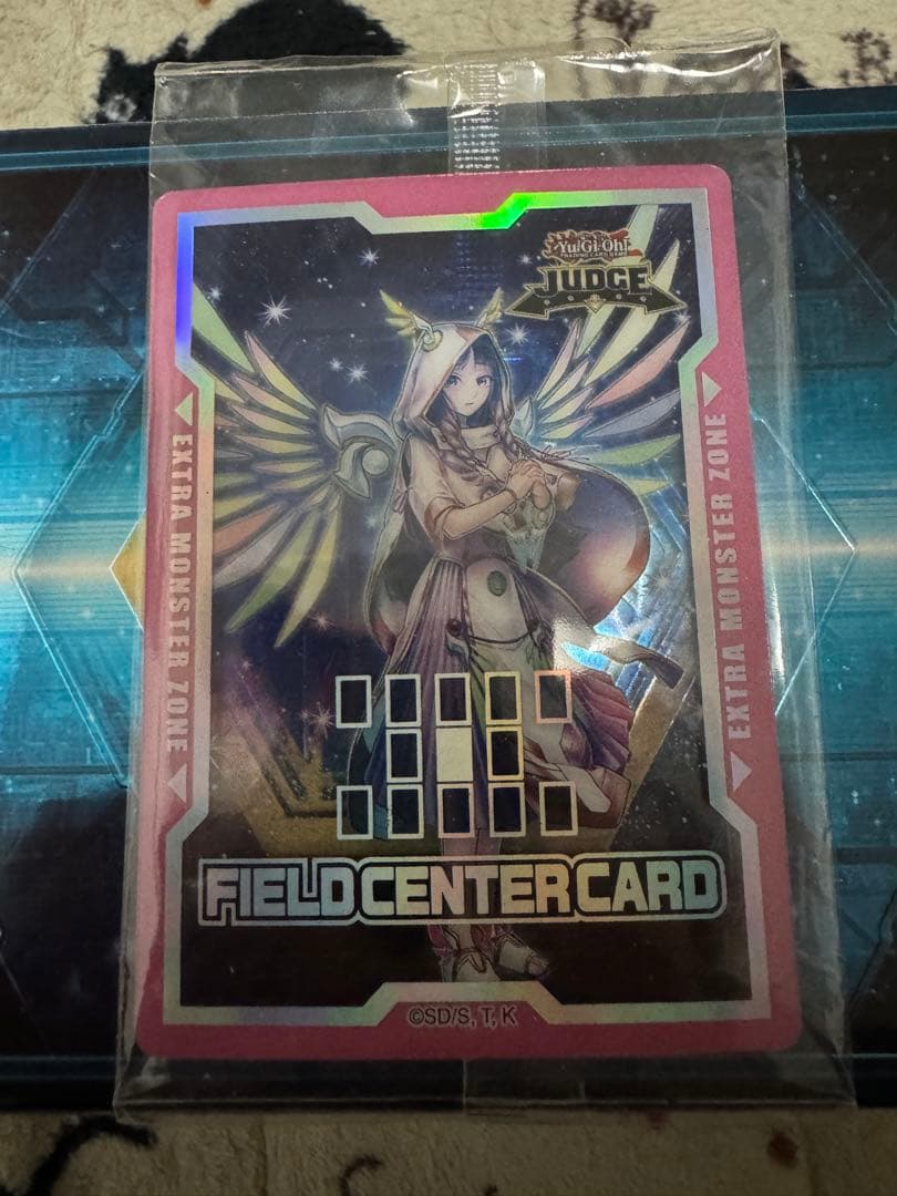 遊戯王　宣告者の神巫　judge センターカード　新品未開封