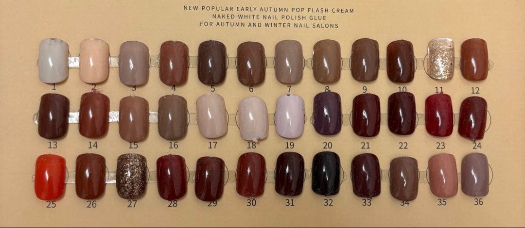 激安　36色 ネイルカラー