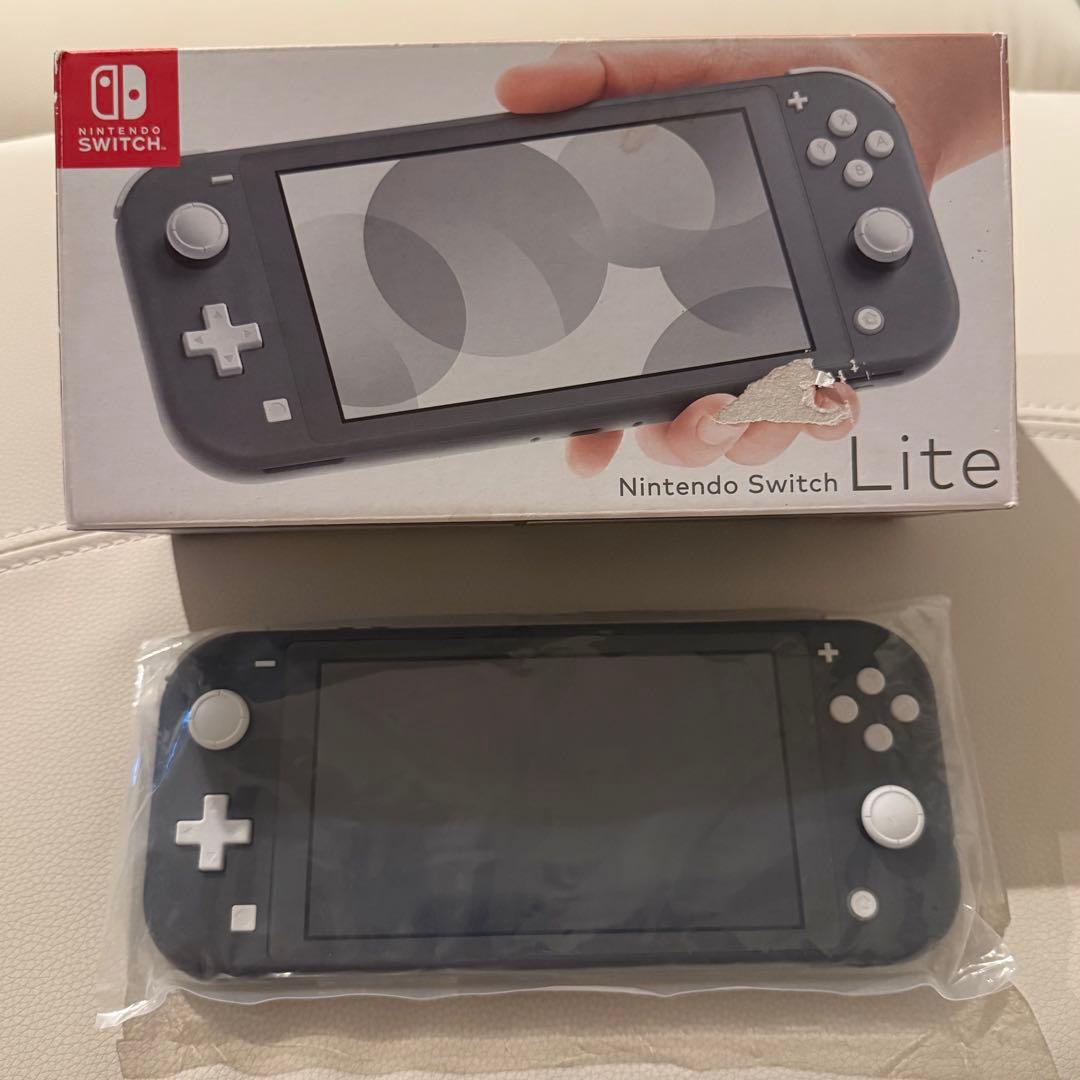 Nintendo Switch Lite グレー モンスターハンターライズ付き❗️
