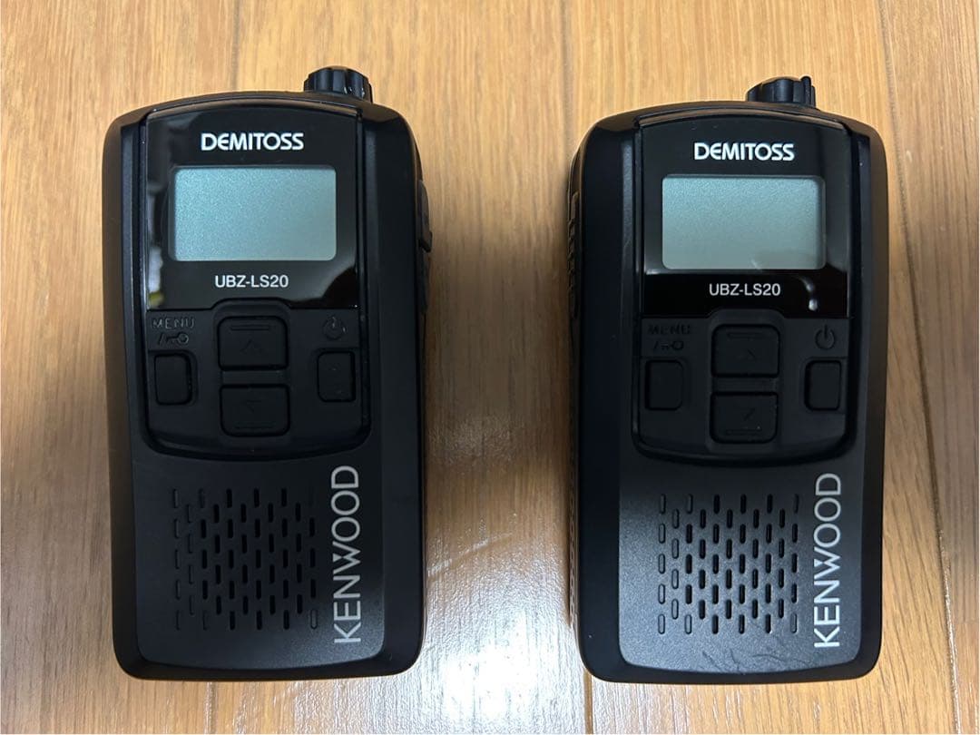 KENWOOD DEMITOS UBZ-LS20 無線機の2個セット