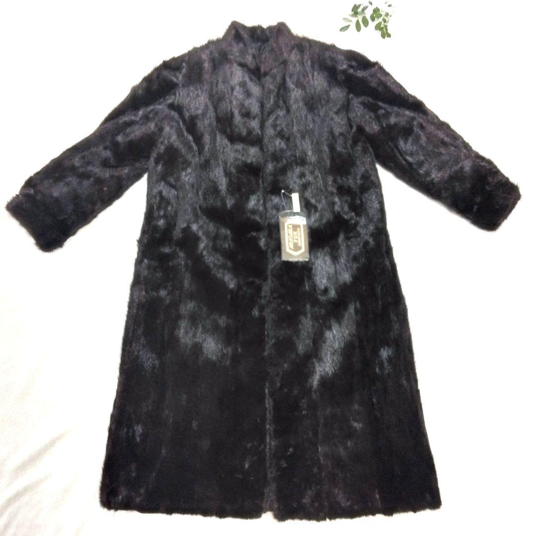 はっぴいもも様、専用【定価88万円】 サガミンク 毛皮 リアルファー 11号 L