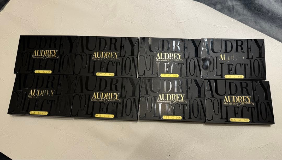 AUDREY マツエク/まつ毛エクステ  8箱まとめ売り