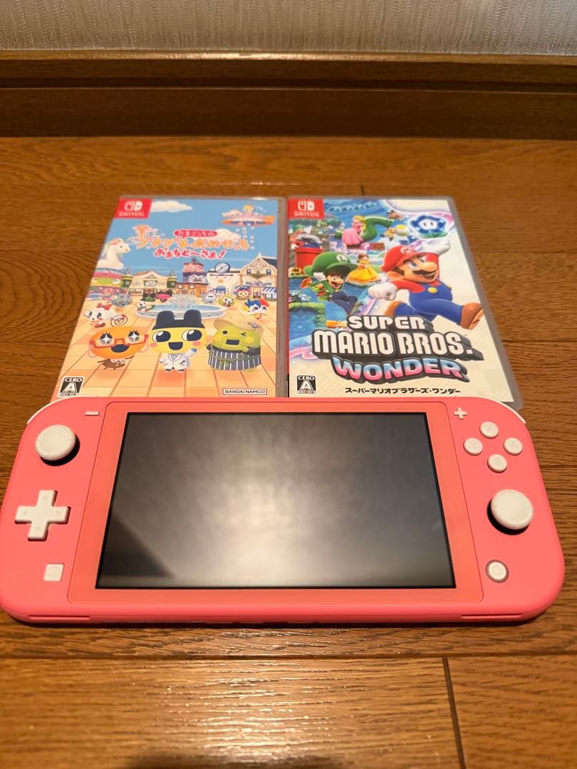 Nintendo Switch Lite ピンク 本体とソフト2本
