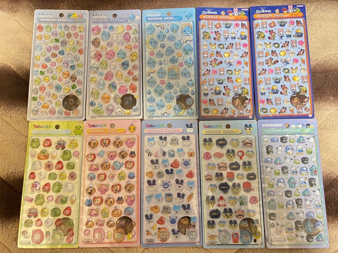 【正規品】【新品未使用】ボンボンドロップシール　10枚セット