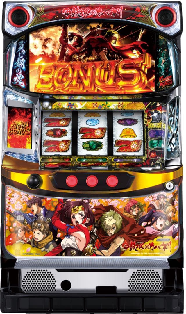 パチスロ 甲鉄城のカバネリ 全員集合パネル