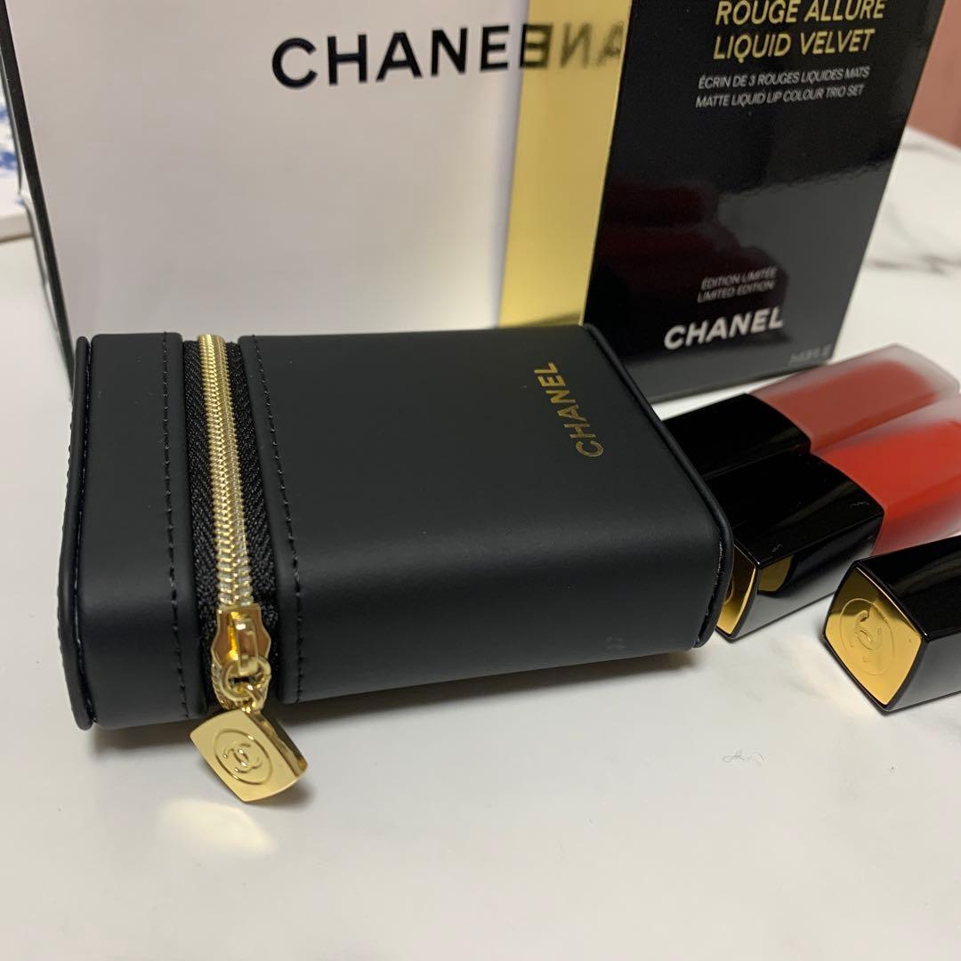 CHANEL ROUGE ALLURE LIQUID VELVET 3本セット