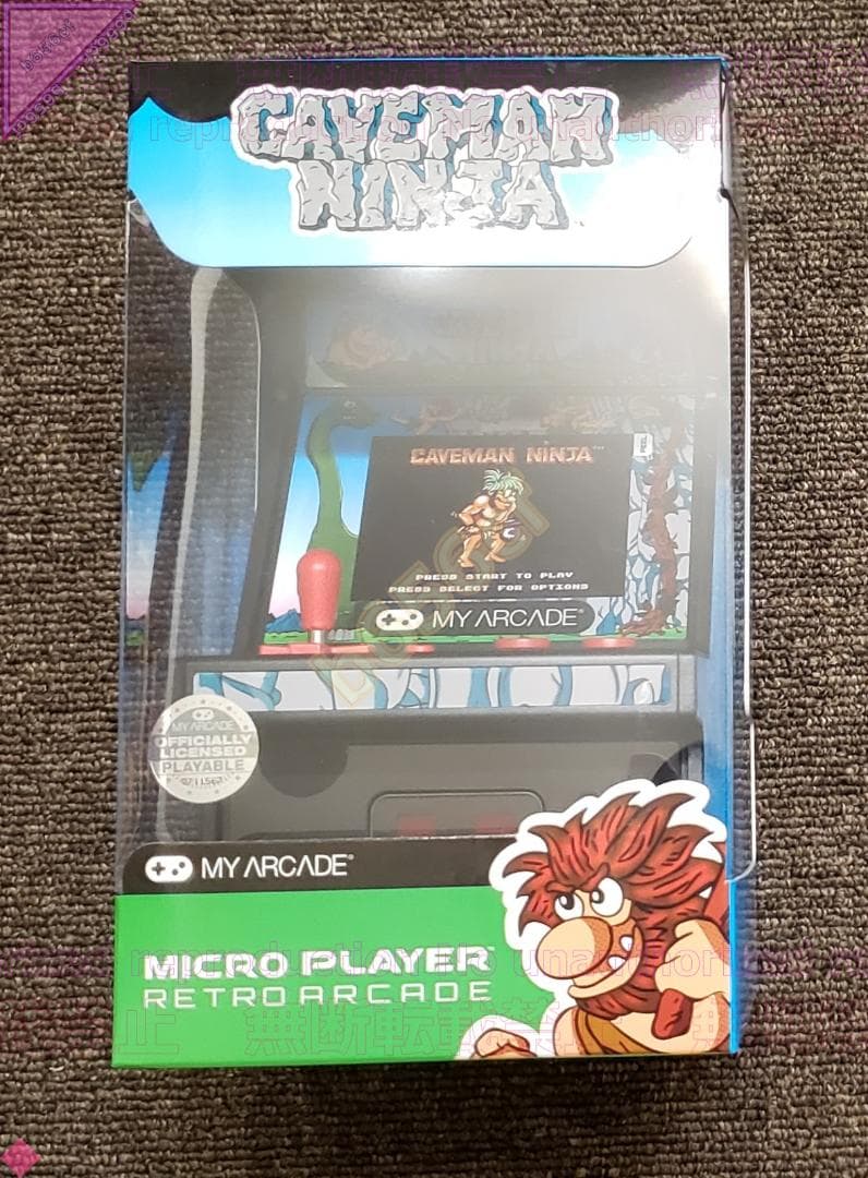 □ゲーム 未開封 LSI　レトロアーケード JOE＆MAC 戦え原始人