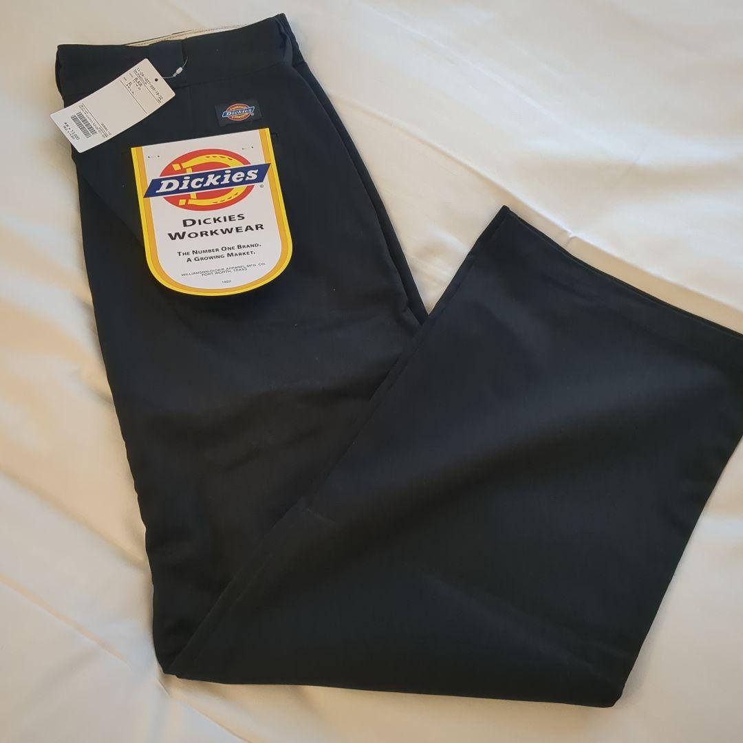 BEAMS別注　Dickies ワイドチノパンツ XL ブラック　新品未使用品