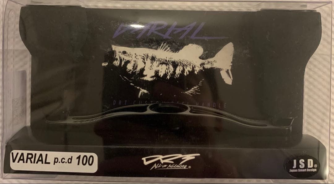 DRT バリアルハンドル100(WHITE)※センターナット付