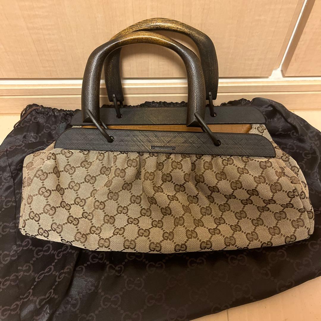 GUCCI GG Old Gucci 80’sバッグ 保存袋付き