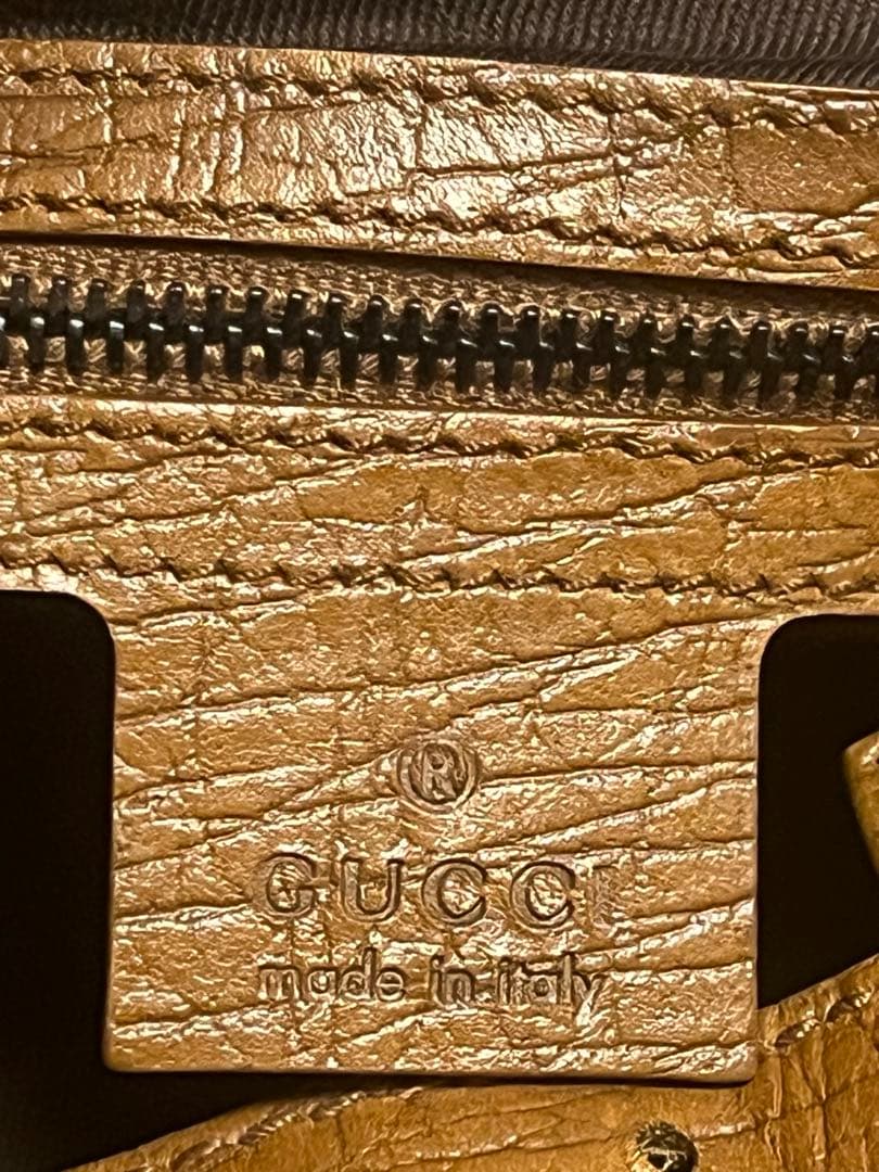 GUCCI GG Old Gucci 80’sバッグ 保存袋付き