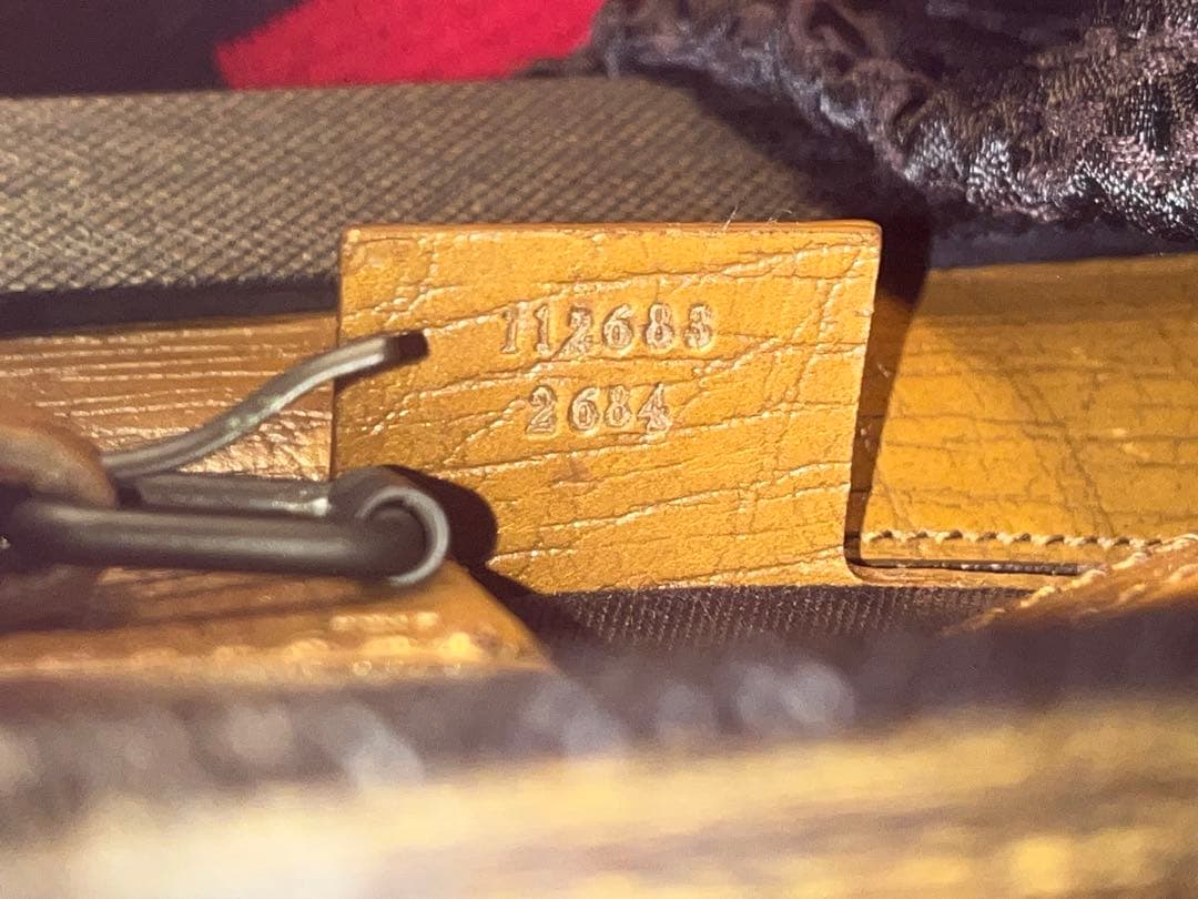 GUCCI GG Old Gucci 80’sバッグ 保存袋付き
