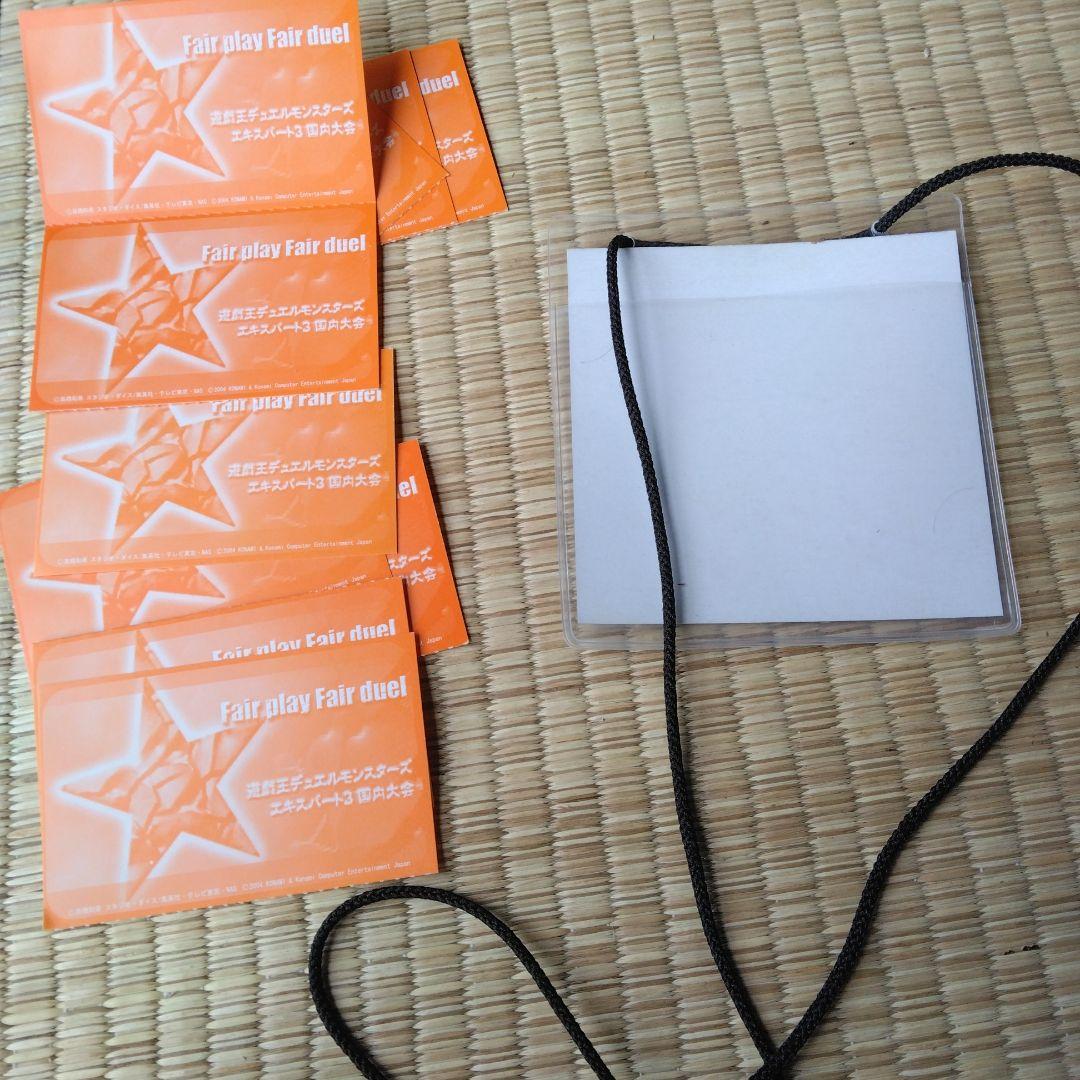 遊戯王エキスパート3　スターチップカード12枚＋ストラップケース