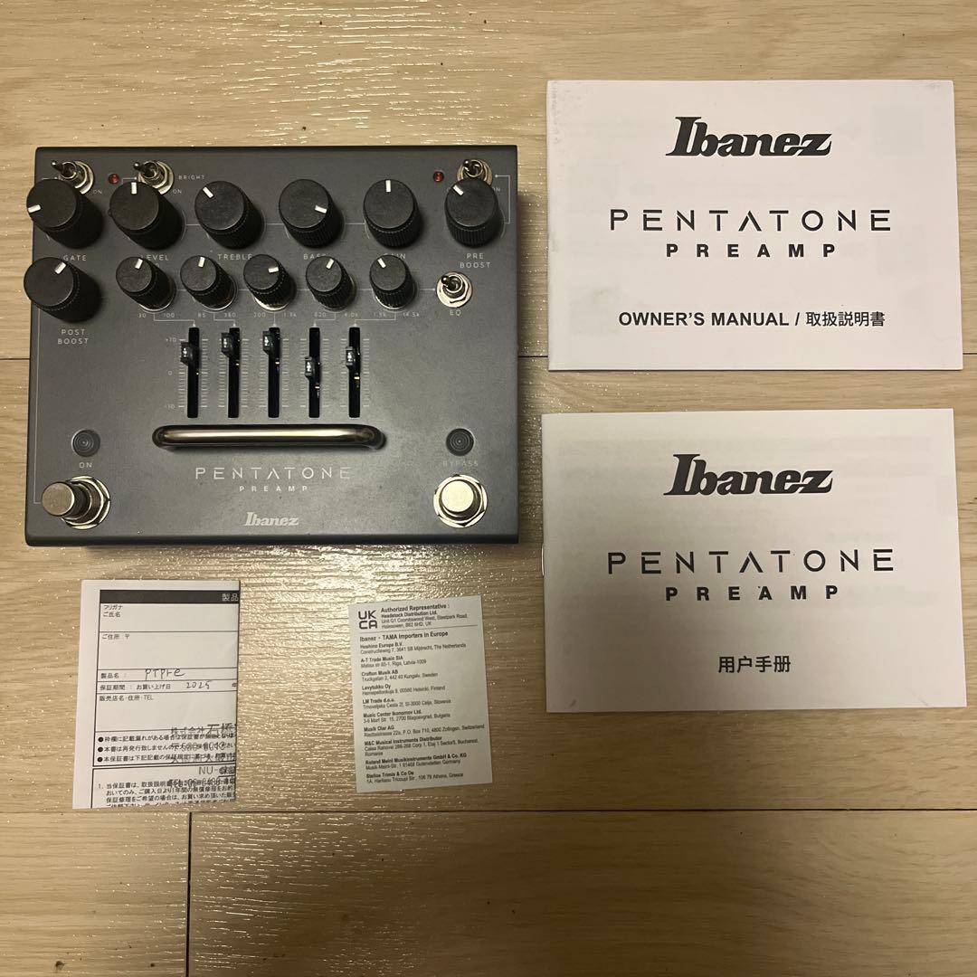 ギター Ibanez PENTATONE PREAMP