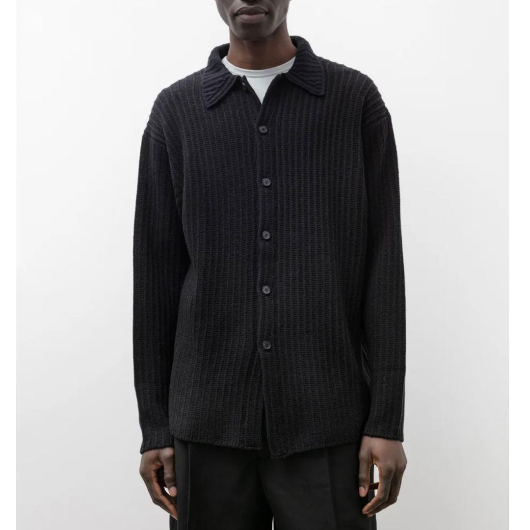 AURALEE ニットシャツ カーディガン stein A23SC01HA