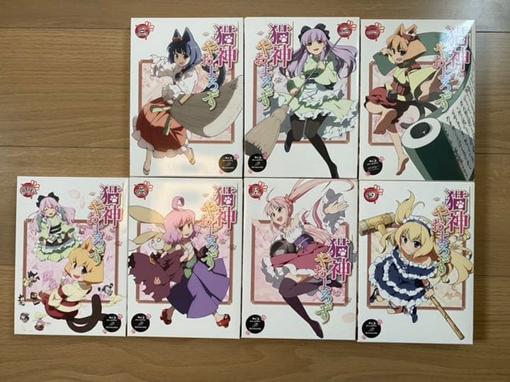 猫神やおよろず Blu-ray 初回全7巻 特典全種