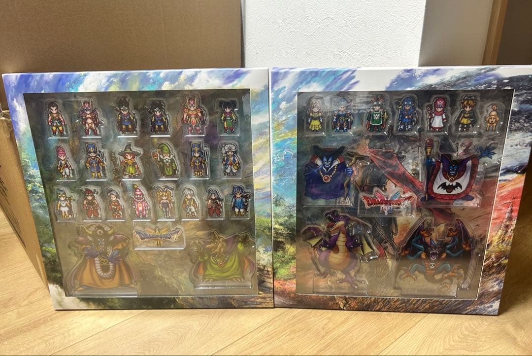 未開封品‼️ドラゴンクエストⅠ&Ⅱ、III アクリルブロック