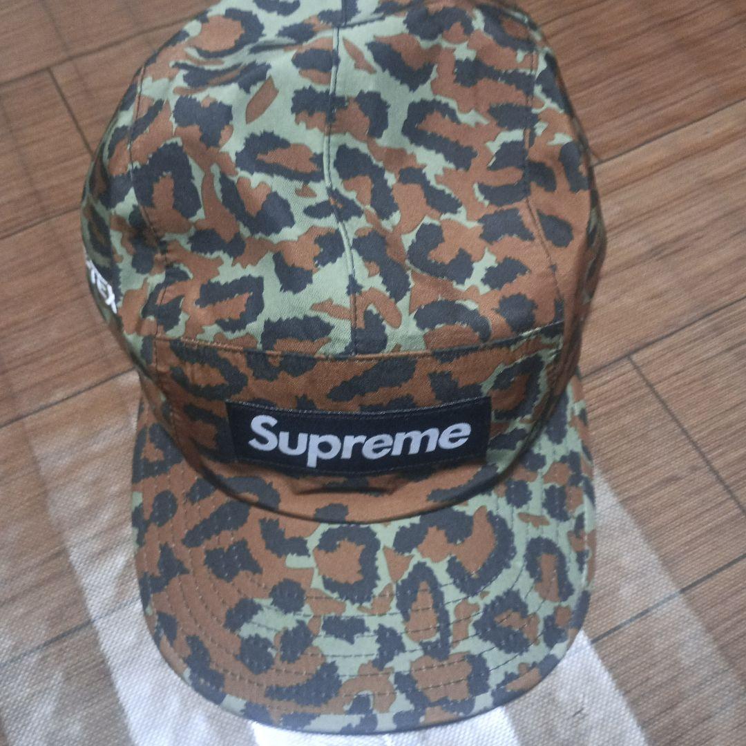 Supreme ヒョウ柄 GORE-TEX キャップ