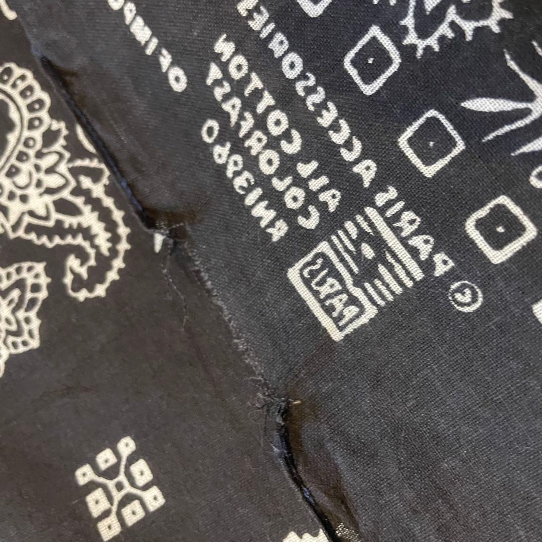 レア　70s〜　ジェイアダムス　ブラック　ドッグタウン FJ バンダナ　USA