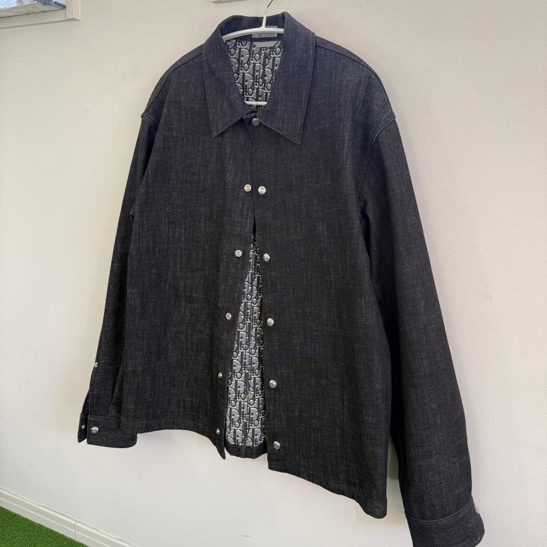 【DIOR】コットン×ポリエステル デニムシャツ