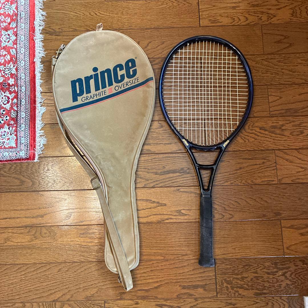 Prince Graphite III Oversize ラケット ケース付