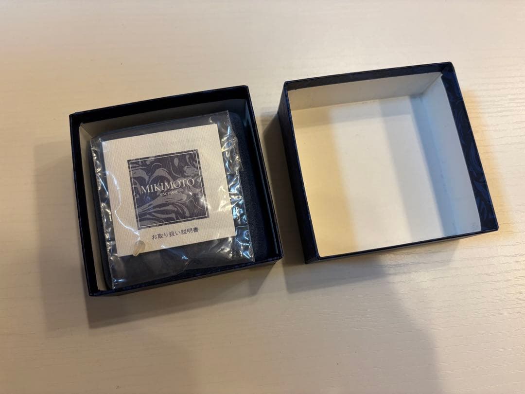 MIKIMOTO パールブローチ 雪の結晶 ケース 外箱 付属品一式【美品】