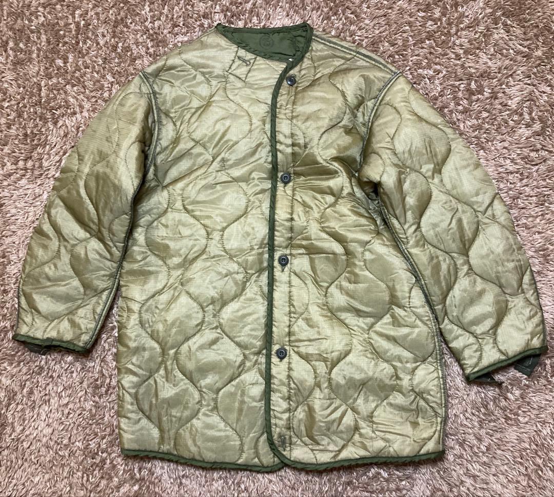 デッドストック 米軍実物 M65 モッズコート用 キルティングライナー