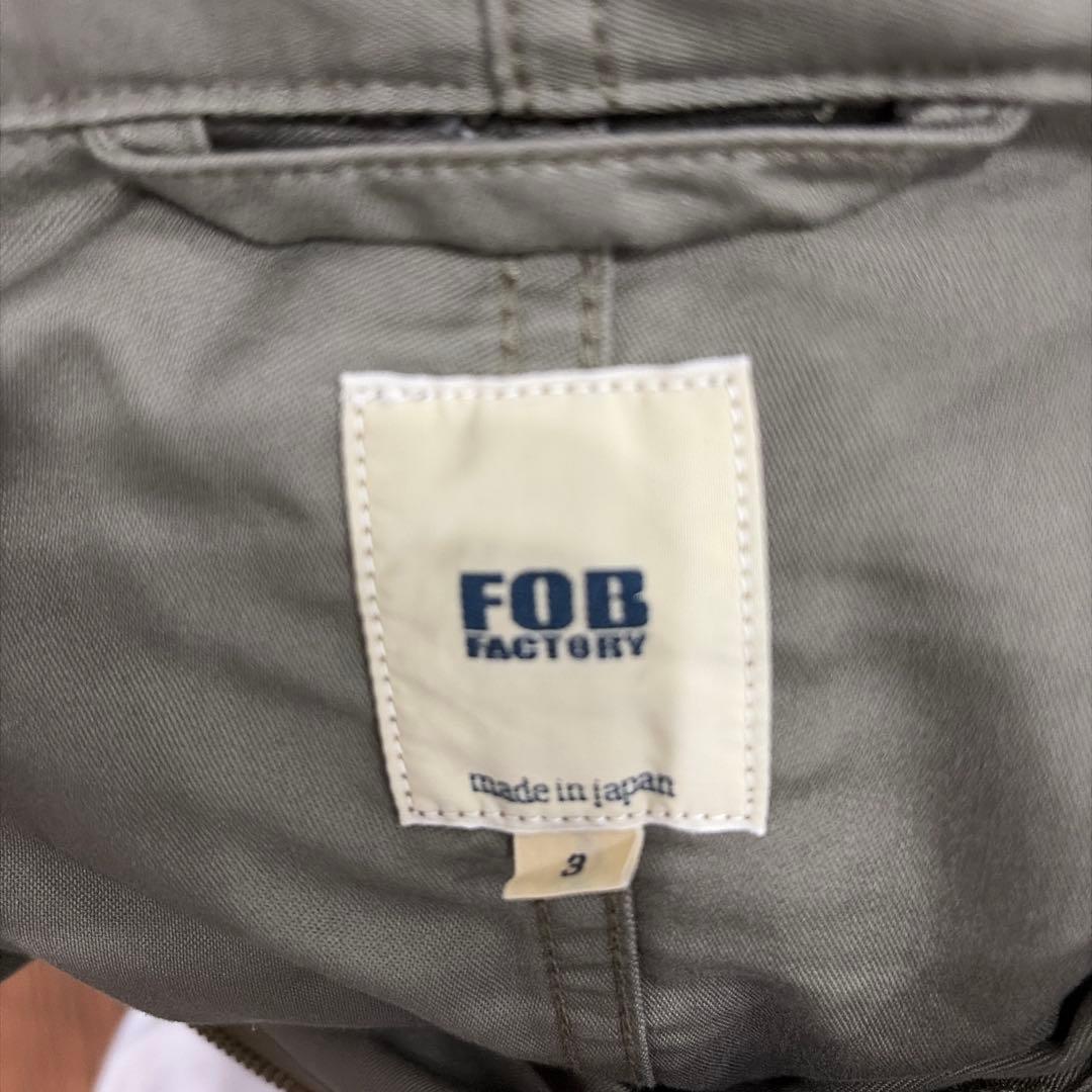 FOB FACTORY モッズコート サイズ3 オリーブ