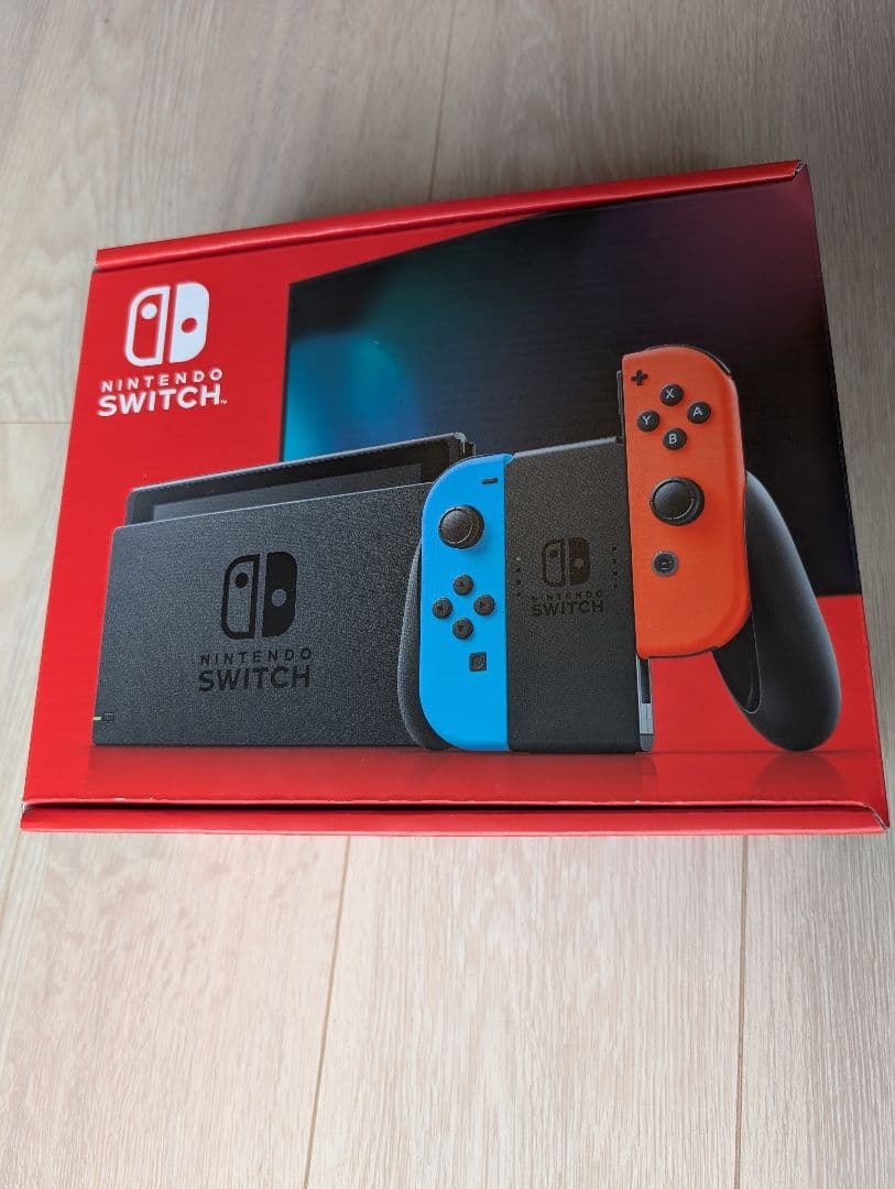 Nintendo Switch 本体未使用未開封 青/オレンジ Joy-Con