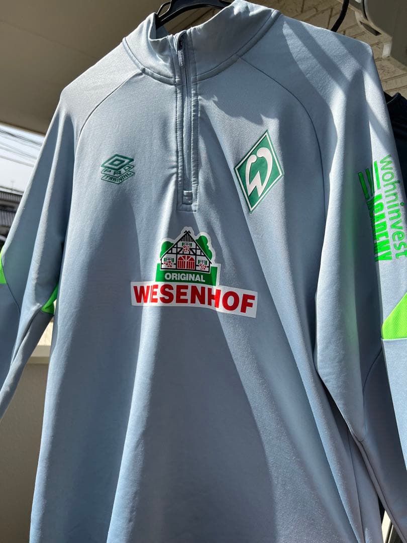 werder bremen 21-22シーズントレーニングウェア 選手支給品