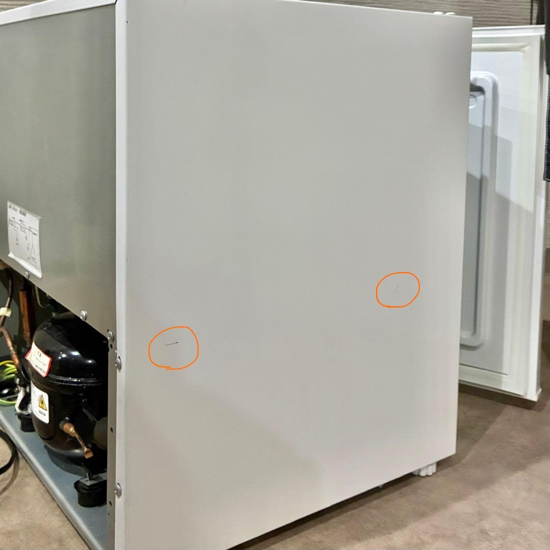 小型冷凍庫 ホワイト 33L 右開き SP-33LRFD1