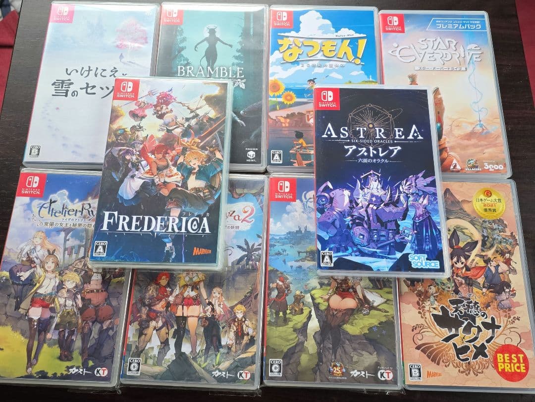 ニンテンドースイッチ　スイッチソフト１０本まとめ売り+期間限定２本付き