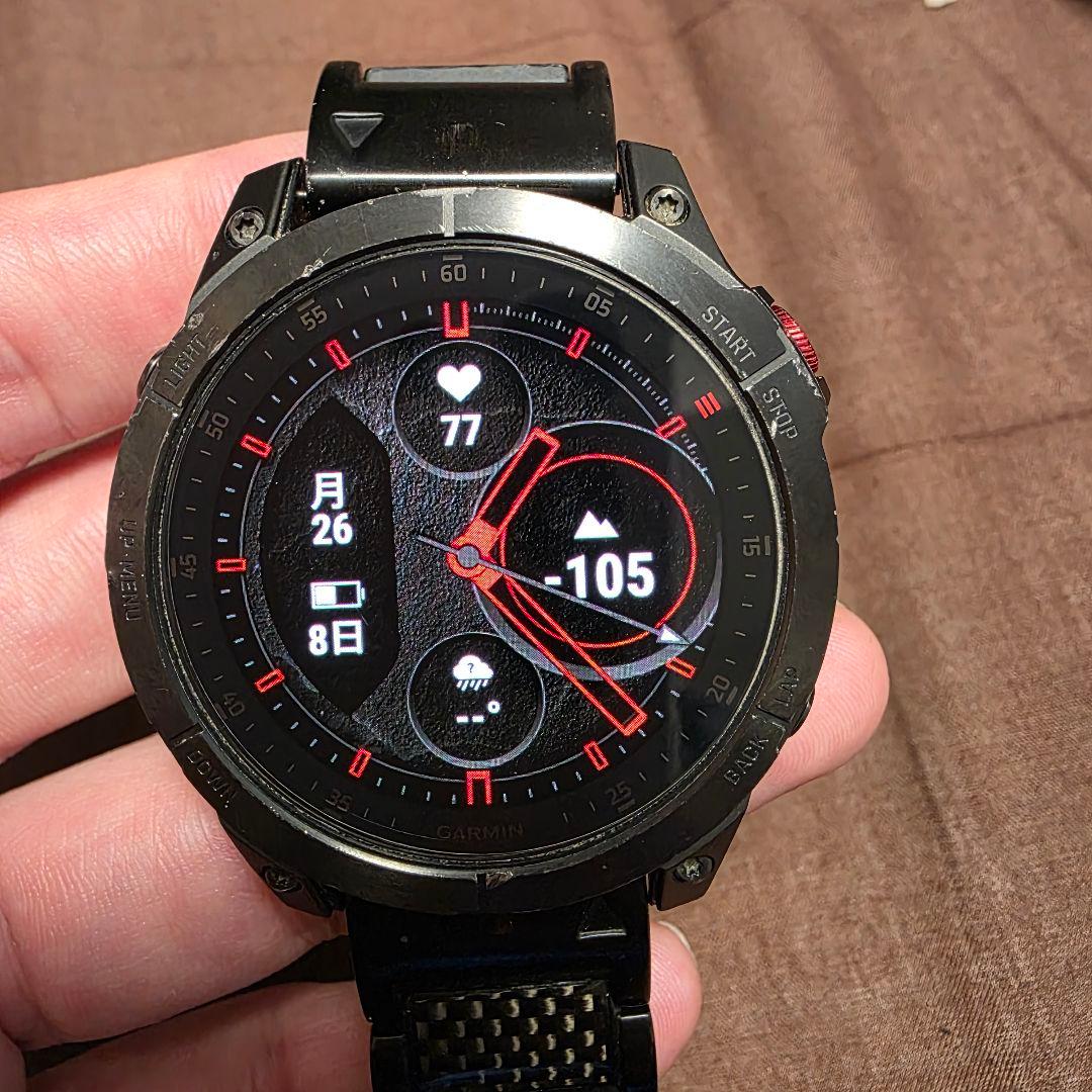 時計 Garmin epix Sapphire Carbon Gray DLC Ti