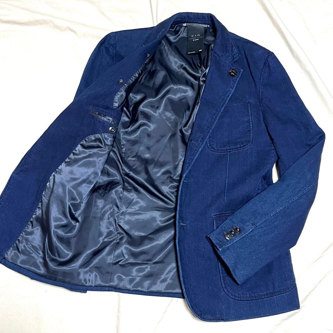 G-STAR RAW デニムテーラードジャケット　ロウコレクトライン　美品 L