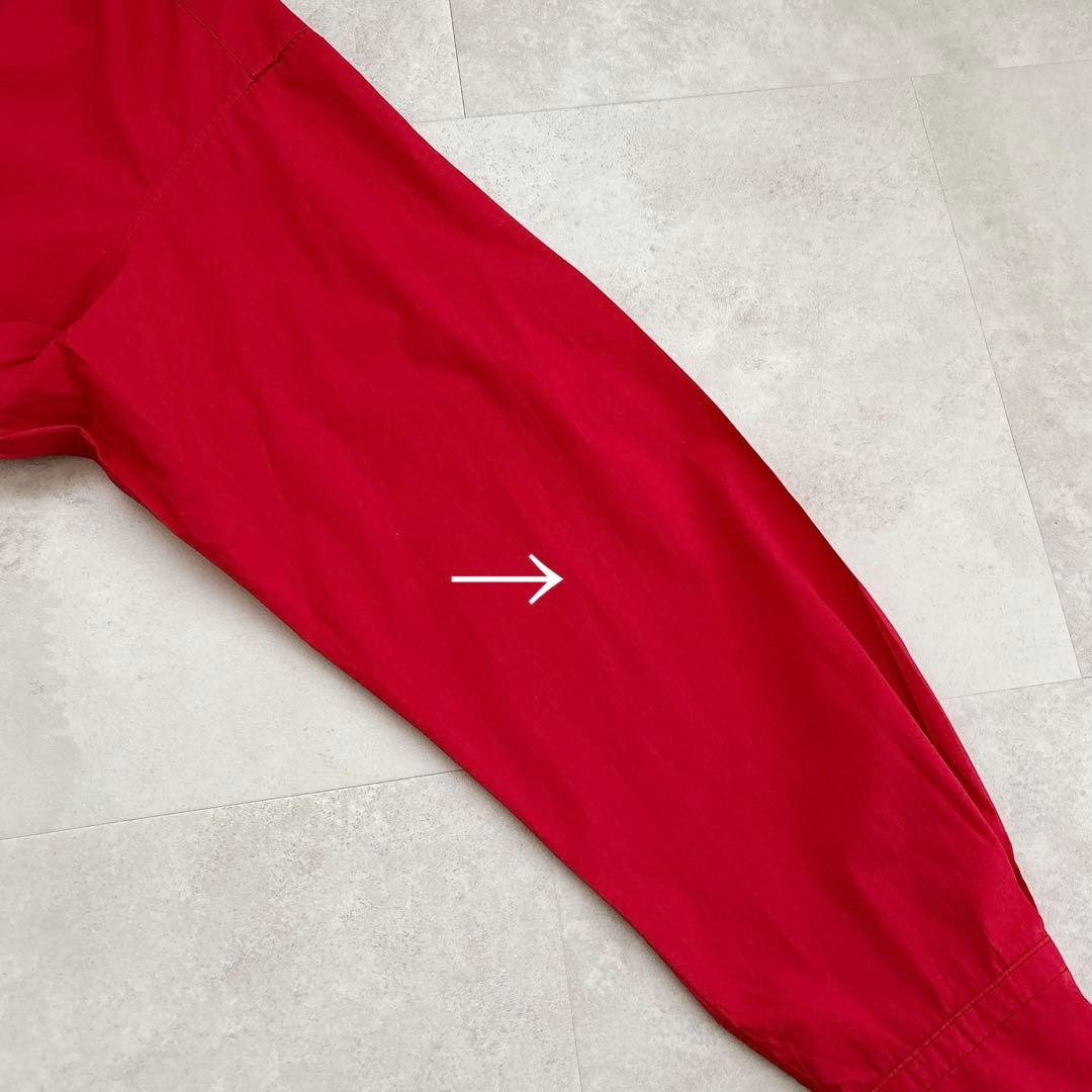 ミューズ ドゥーズィエムクラス コットンウォッシュシャツ スキッパー レッド