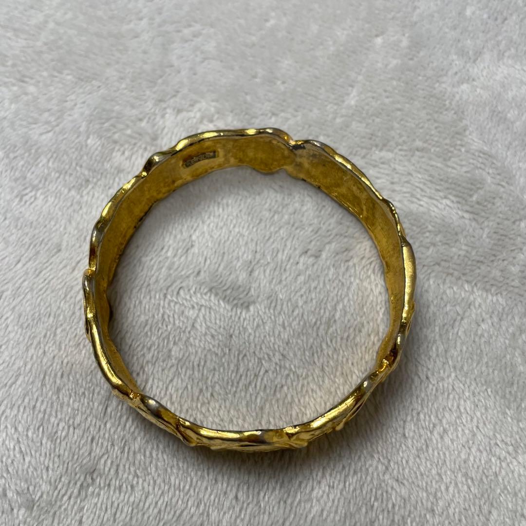 vintage old fendi フェンディ　バングル　ffロゴ クラウン