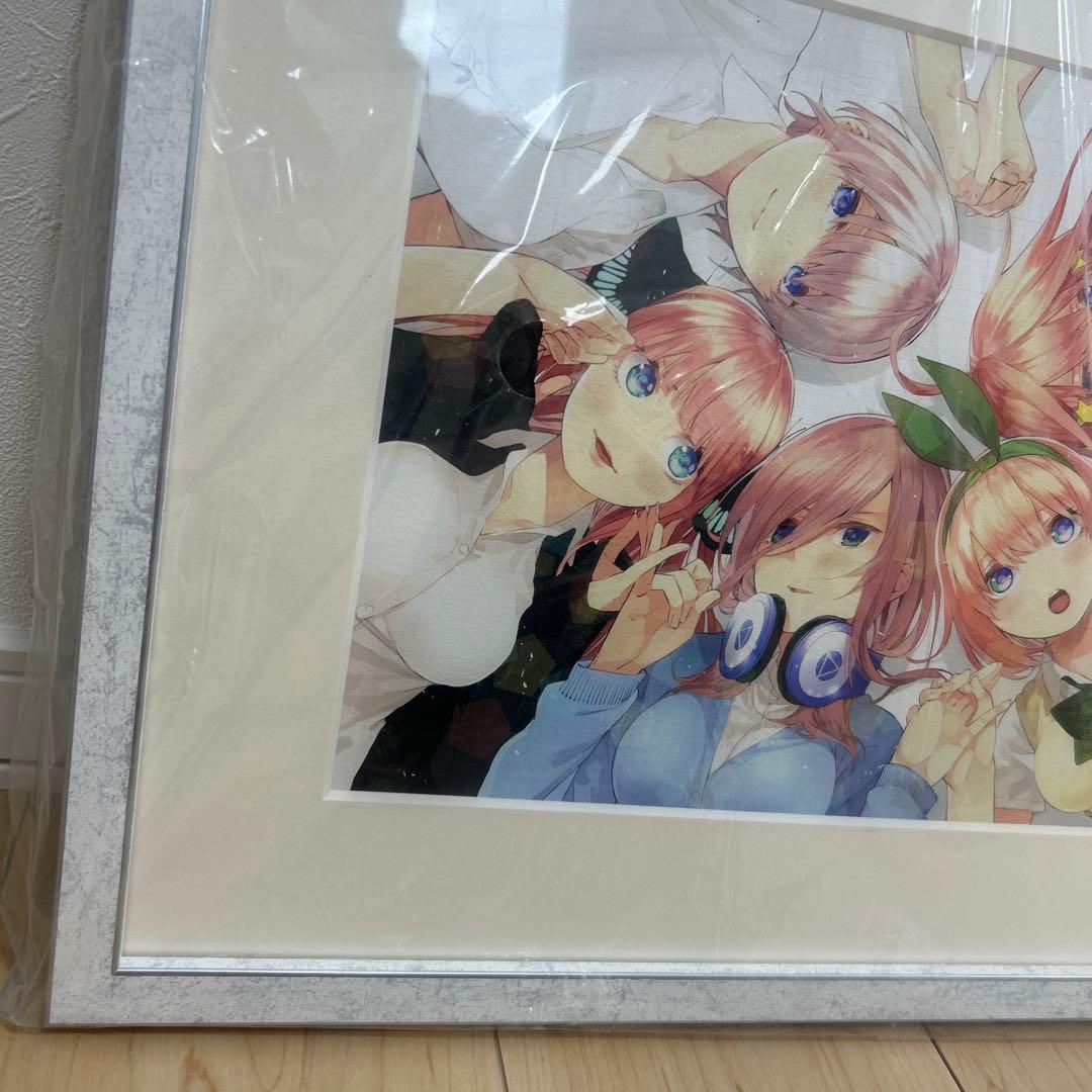『袋からだしてません』五等分の花嫁　複製原画　五人全員ver
