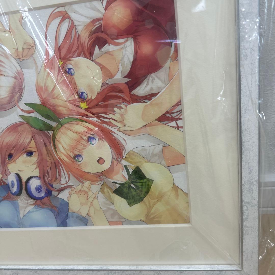 『袋からだしてません』五等分の花嫁　複製原画　五人全員ver