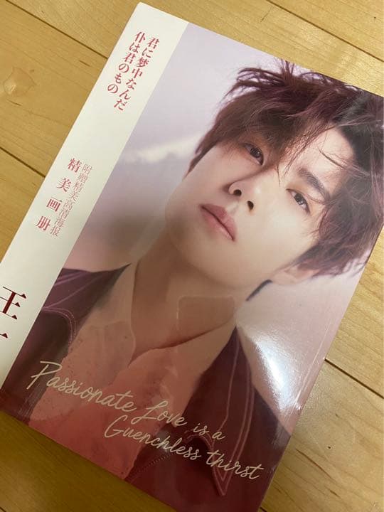 陳情令　王一博　「精美画冊」90P写真集　ピンク