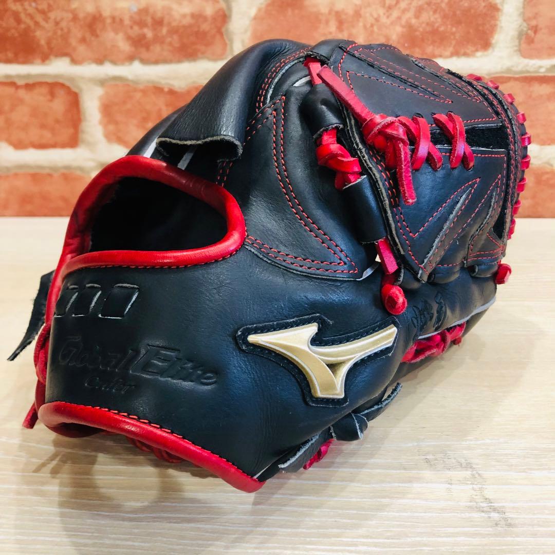 F243◽️MIZUNO◽️ミズノ　オーダーグローブ　グローバルエリート　刺繍有り