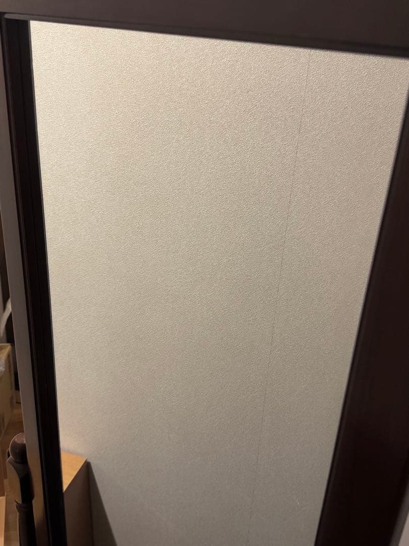 英国クラシック 北欧レトロ 木製 脚付き スタンドミラー 全身鏡 古家具　猫脚