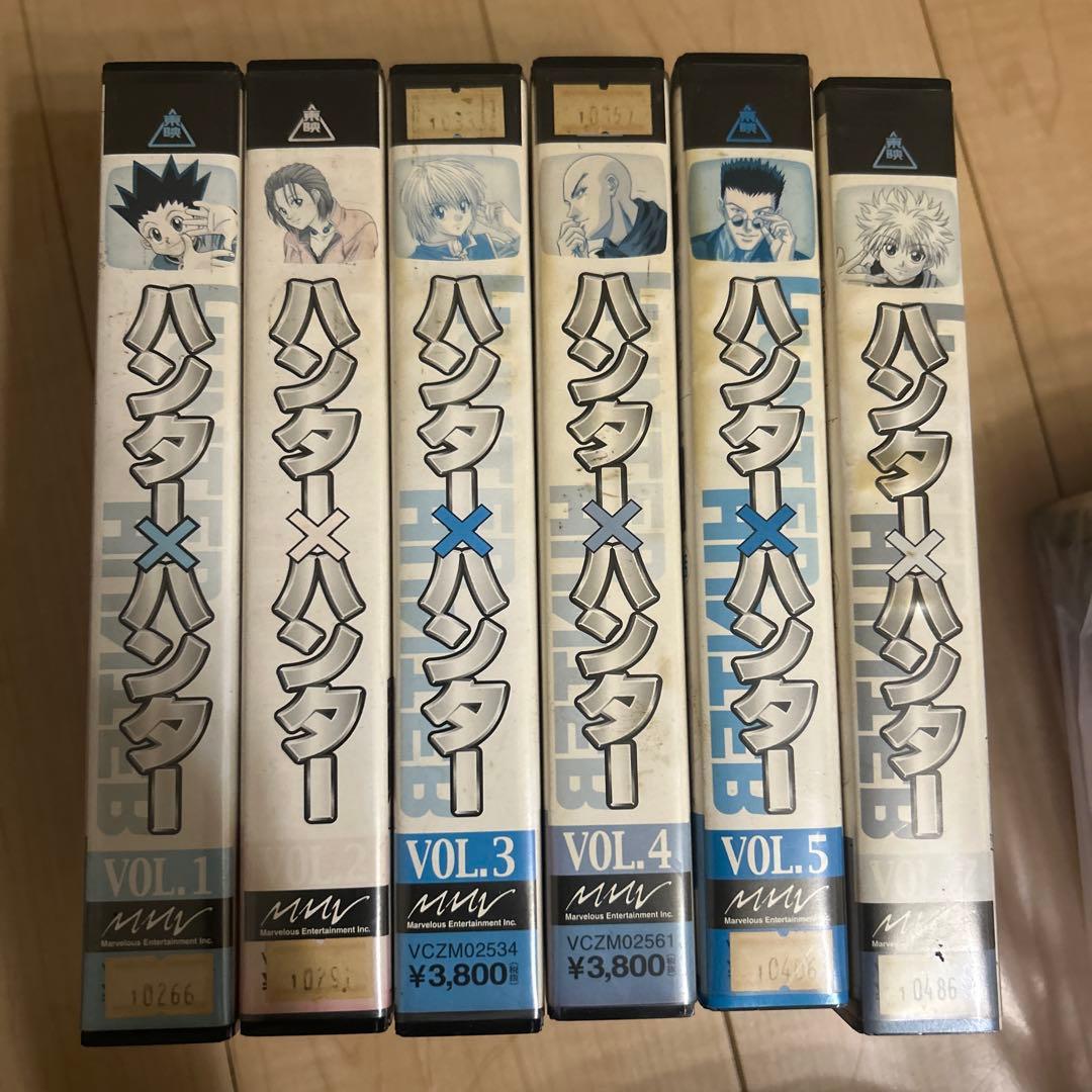 ハンター×ハンター 1〜5、7ブルーレイ