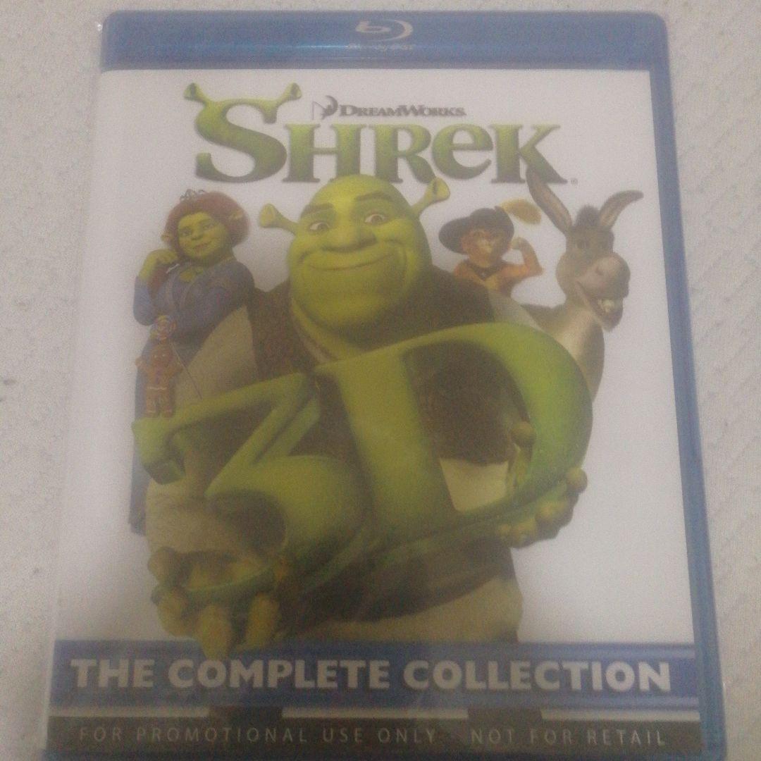 シュレックコンプリートコレクション 3Dブルーレイ4枚組 ドリームワークス海外版